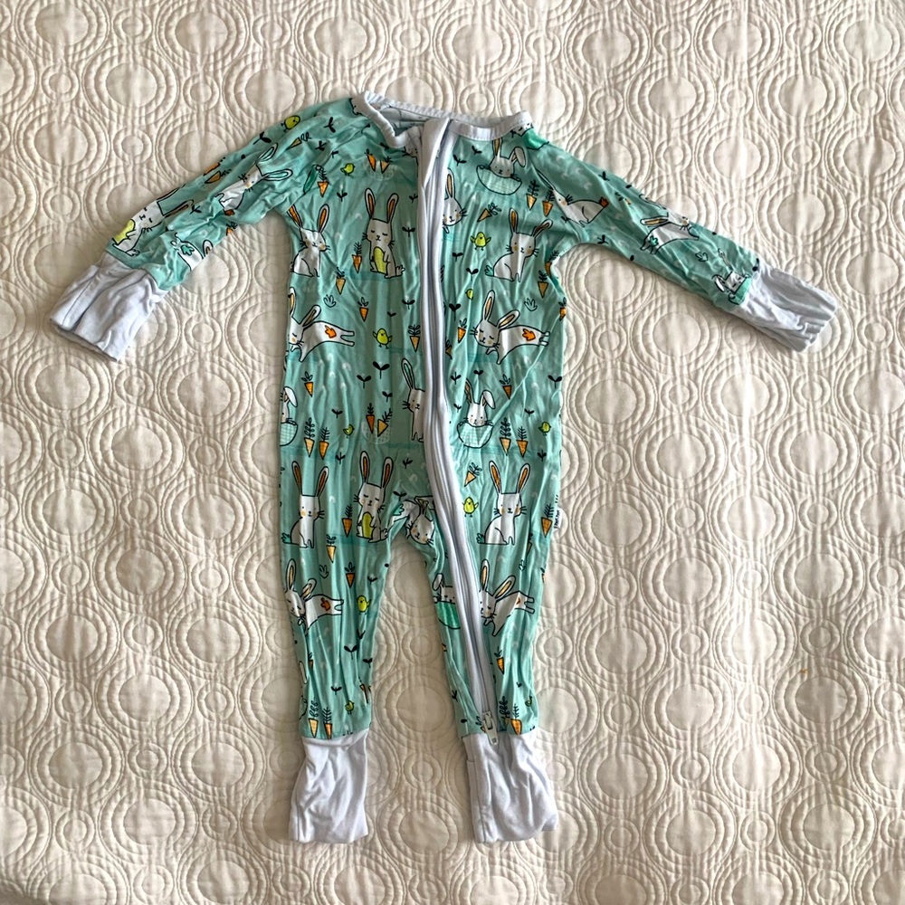 Little Sleepies Bunny Zippies
